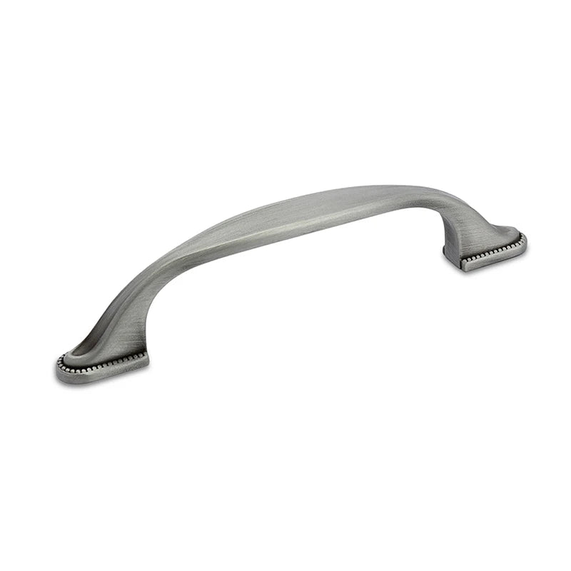 1186 Provincial Handle Brushed Satin Antique Tin