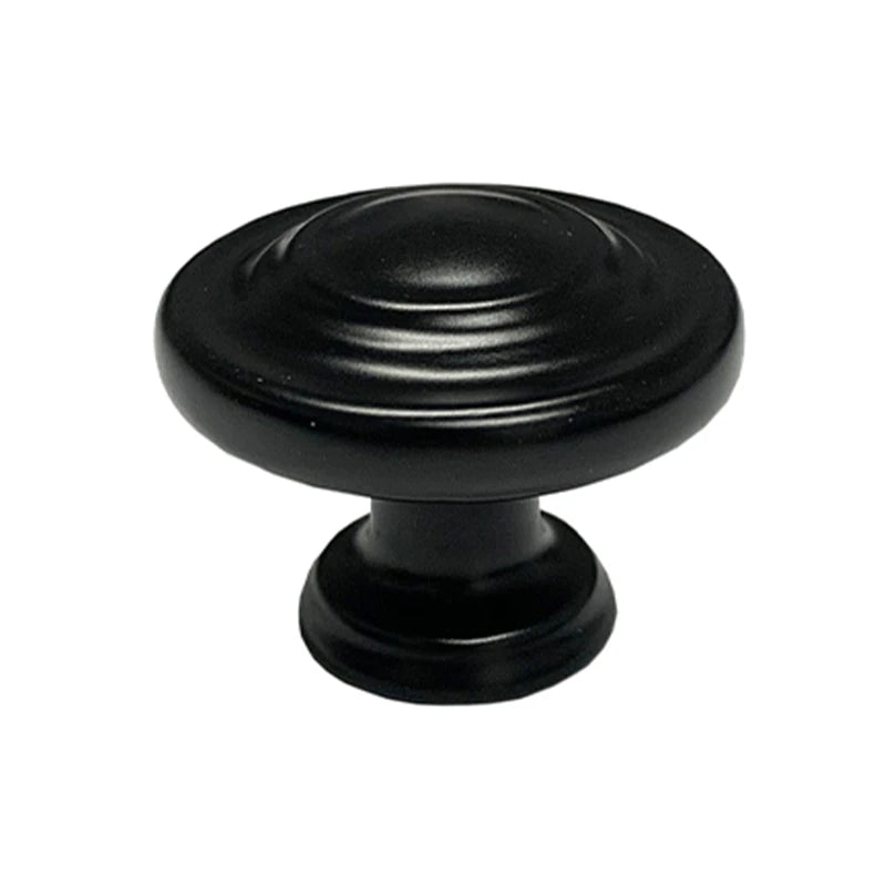 3801 Knob Matt Black