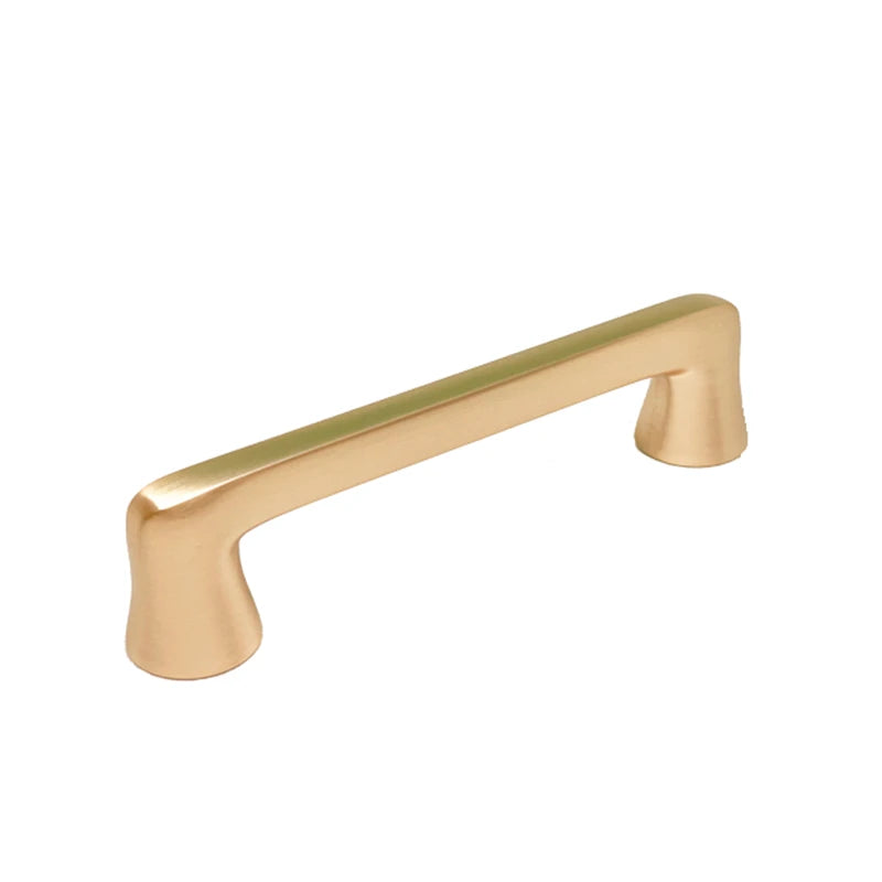 7667 Vidik Square Handle Satin Gold