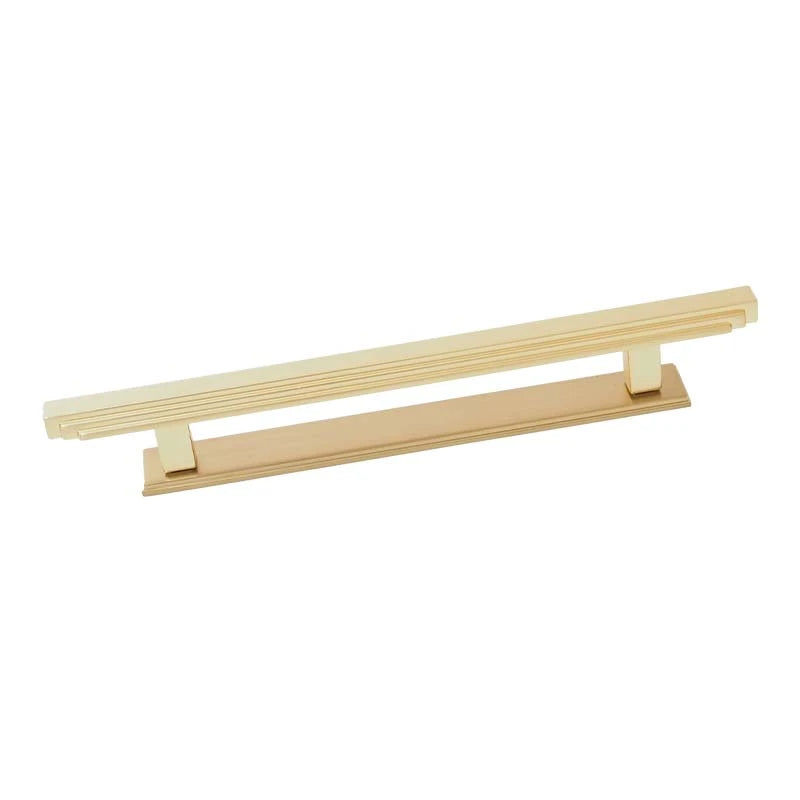 Abbott Bar Handle Brushed Brass