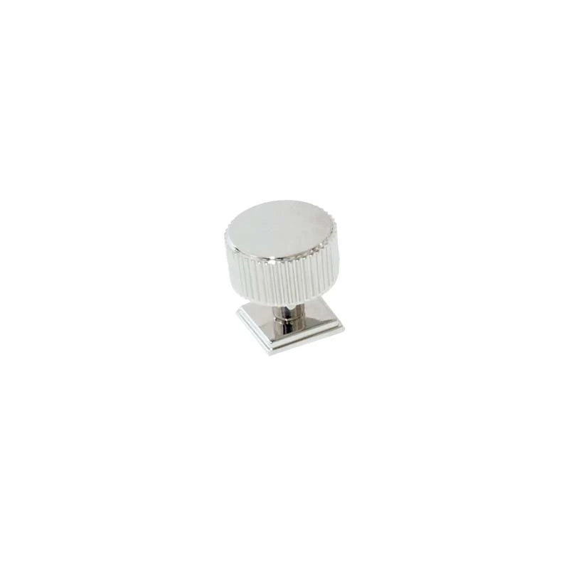 Glover Round Knob Polished Bright Nickel