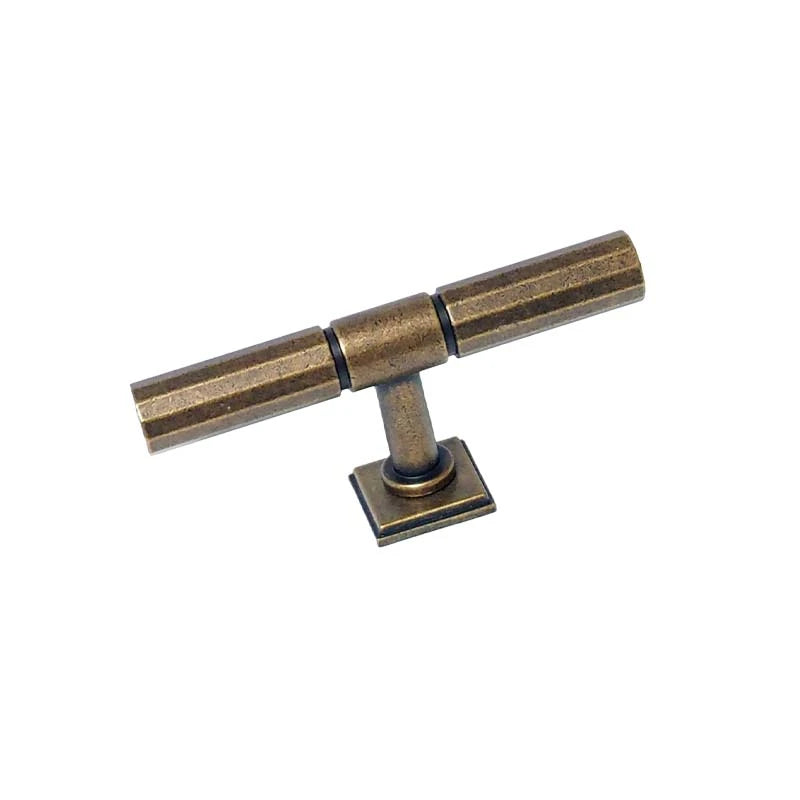 Luxford T-Bar Knob Burnished Bronze