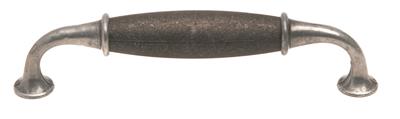 Metakor D Handle 128mm Black Matt Steel
