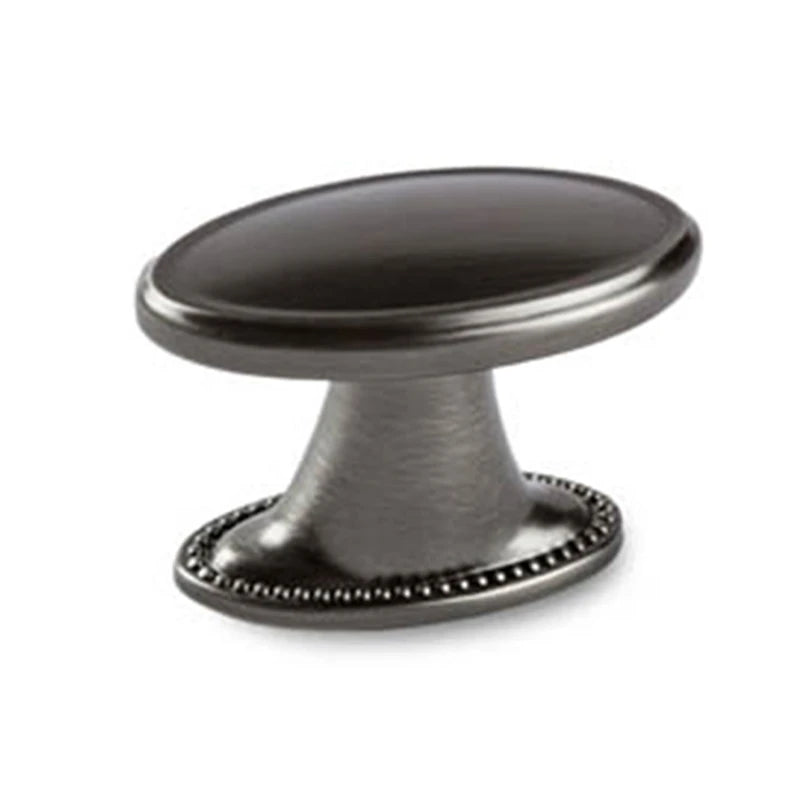 1186 Provincial Knob Brushed Satin Black Nickel