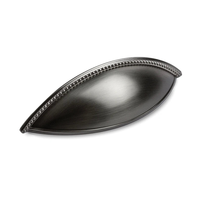 1208 Provincial Handle Brushed Satin Black Nickel