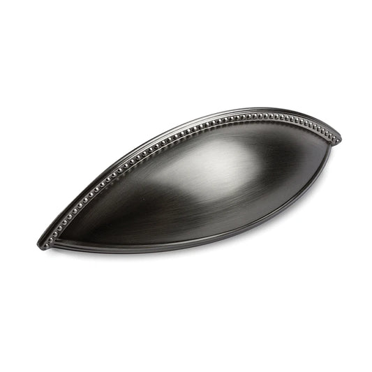 1208 Provincial Handle Brushed Satin Black Nickel