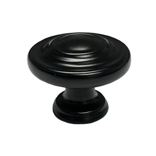 3801 Knob Matt Black