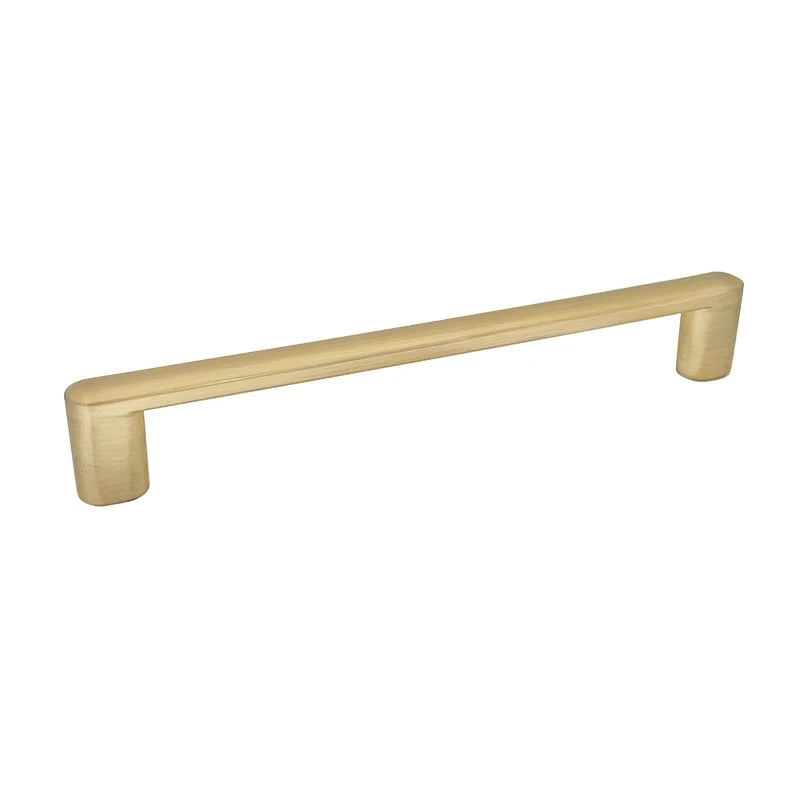7202 Square D Handle Satin Gold
