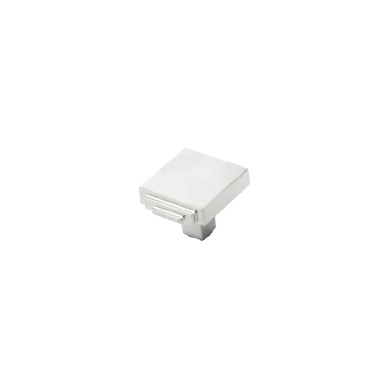 Abbott Square Knob Polished Bright Nickel