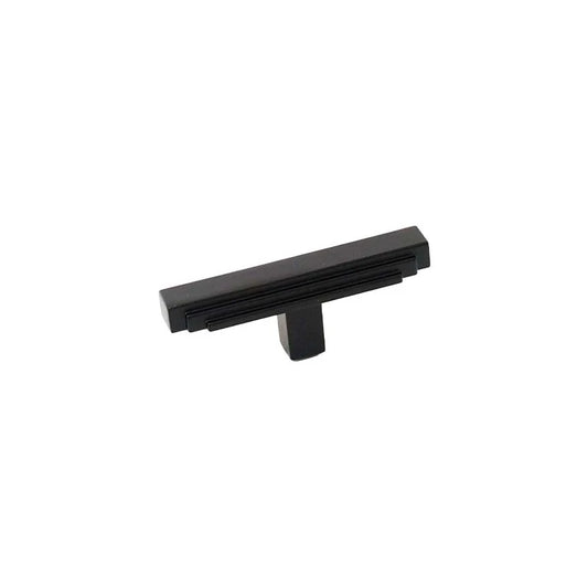 Abbott T-Bar Knob Matt Black