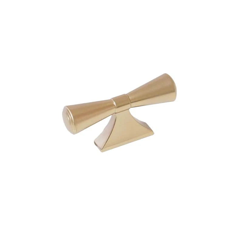 Appleby T-Bar Knob Brushed Brass