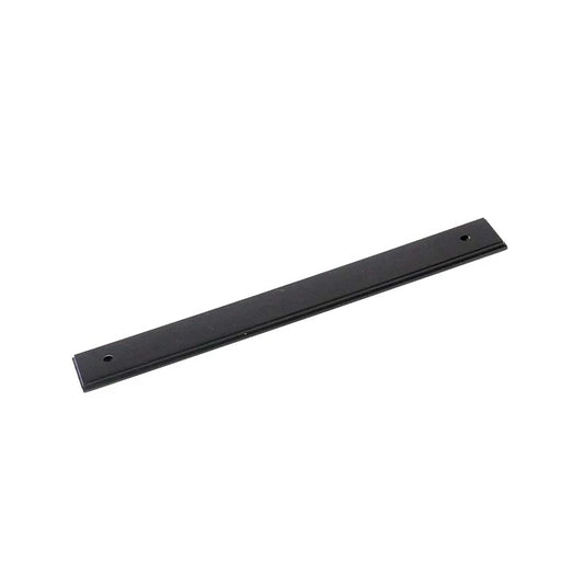 Aura Matt Black Handle Backplate