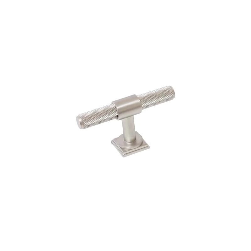 Ellis T-Bar Knob Satin Bright Nickel