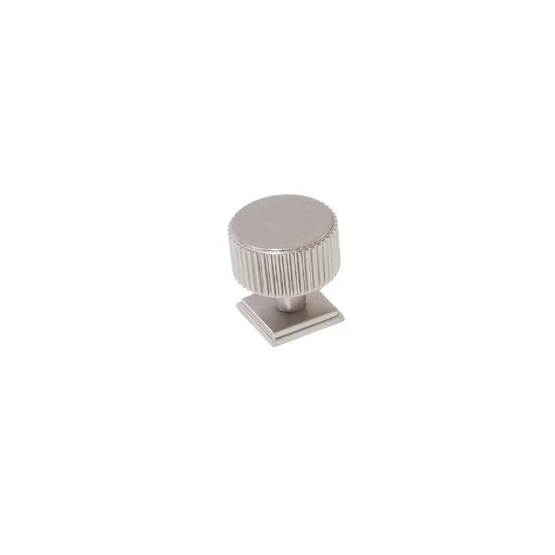 Glover Round Knob Satin Bright Nickel