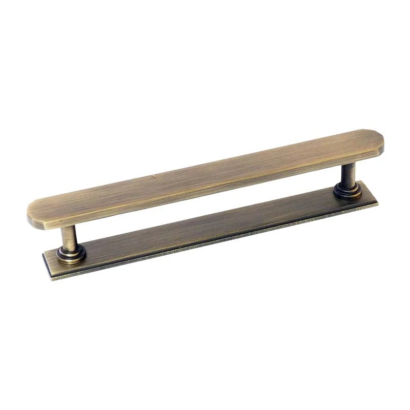 Healey Bar Handle Antique Brass