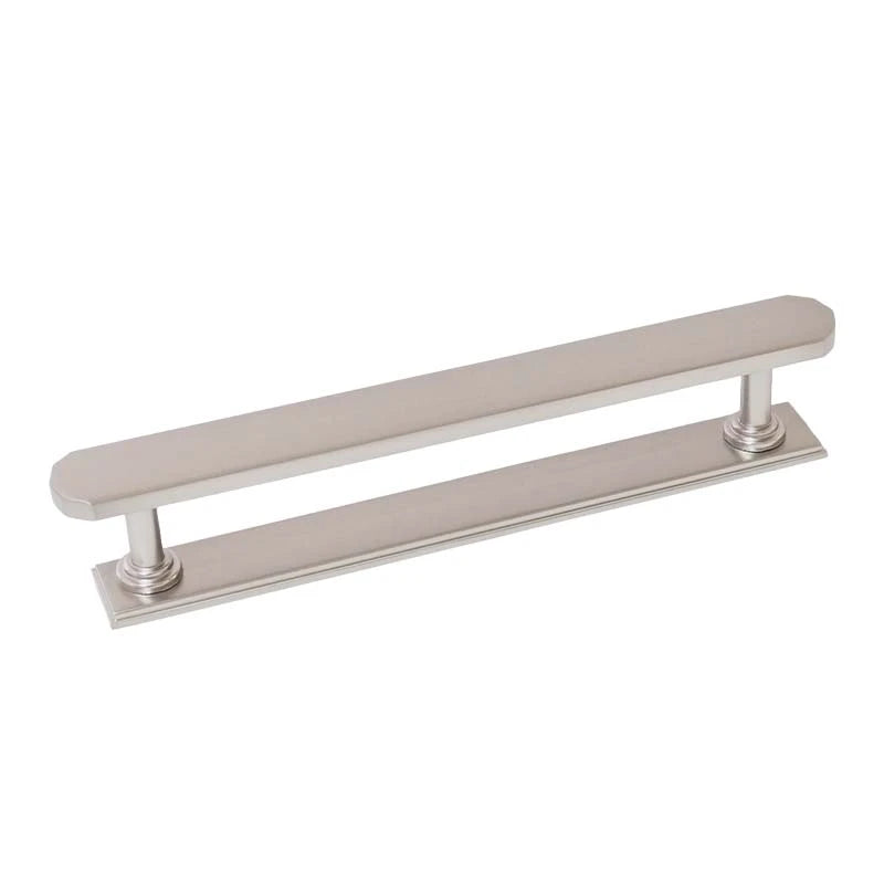 Healey Bar Handle Satin Bright Nickel