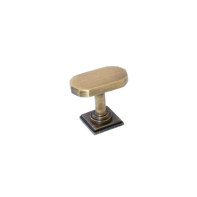 Healey T-Bar Knob Antique Brass