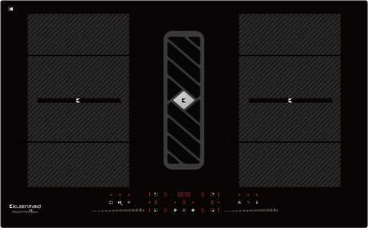 Kleenmaid ICTFX9042 Induction Cooktop With Integrated Air Extraction System 90cm