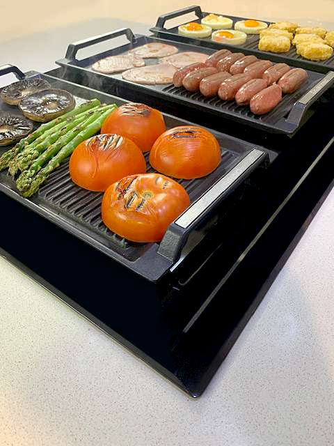 Kleenmaid INDUQ9032 Induq Built In Electric Induction Bbq 90cm
