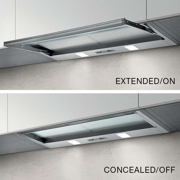Kleenmaid RHSOG61 Concealed Slide Out Rangehood 60cm