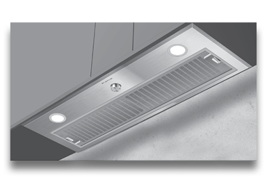 Kleenmaid RHUC91 Stainless Steel Fixed Undermount Rangehood 70cm