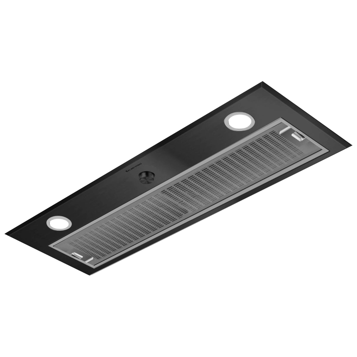 Kleenmaid RHUC91K Black Fixed Undermount Rangehood 70cm