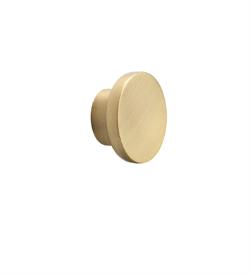 Furnipart Circle Knob Brushed Gold 50mm