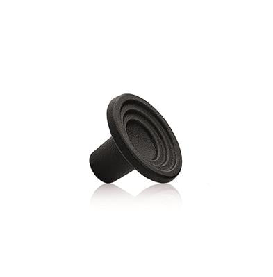 Furnipart Fleur Knob 30mm Cast Iron Black