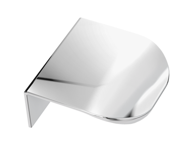 Furnipart Edge Round 40mm Bright Chrome