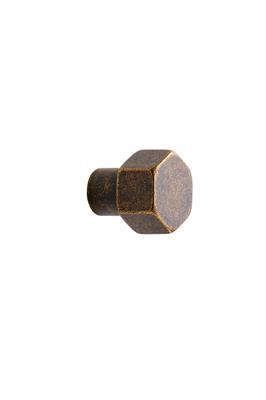 Furnipart Hexa Knob 24mm Antique Brass (S)