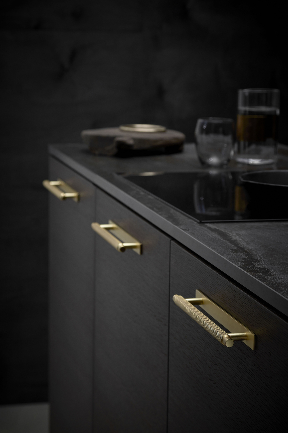 Furnipart Manor+Backplate 128mm Gold