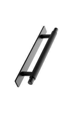Furnipart Manor+Backplate 128mm Matt Black