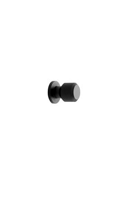 Furnipart Manor Round 30mm Matt Black