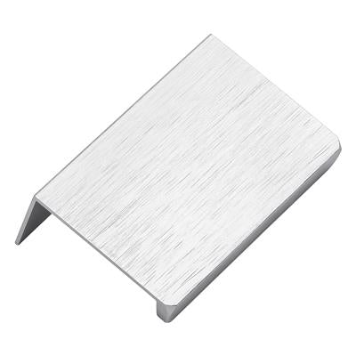 Krome Lip Aluminium Brushed Steel 60mm