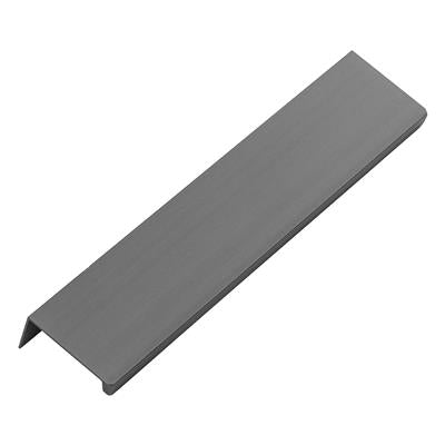 Krome Lip Aluminium Anthracite Grey 180mm