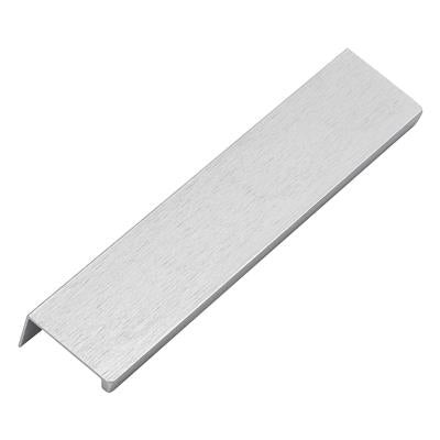 Krome Lip Aluminium Brushed Steel 180mm
