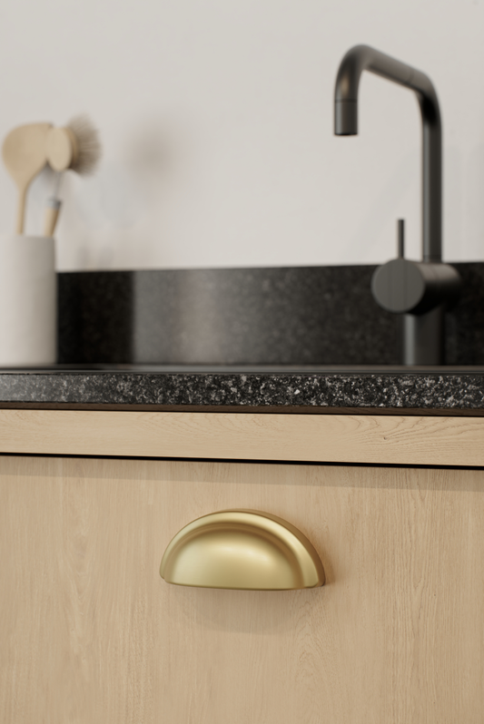 Furnipart Baron Dark Brushed Gold 64mm