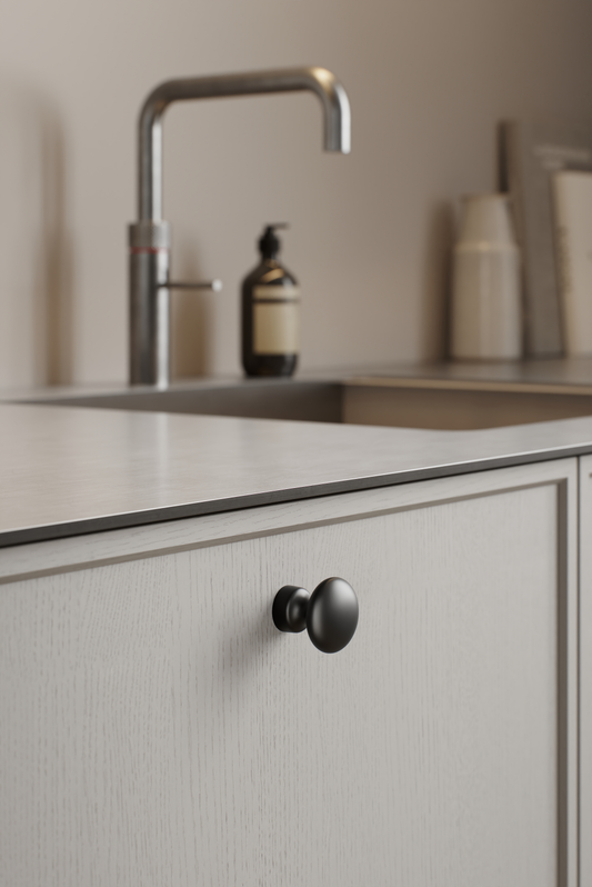 Furnipart Baron Matt Black Knob 32mm