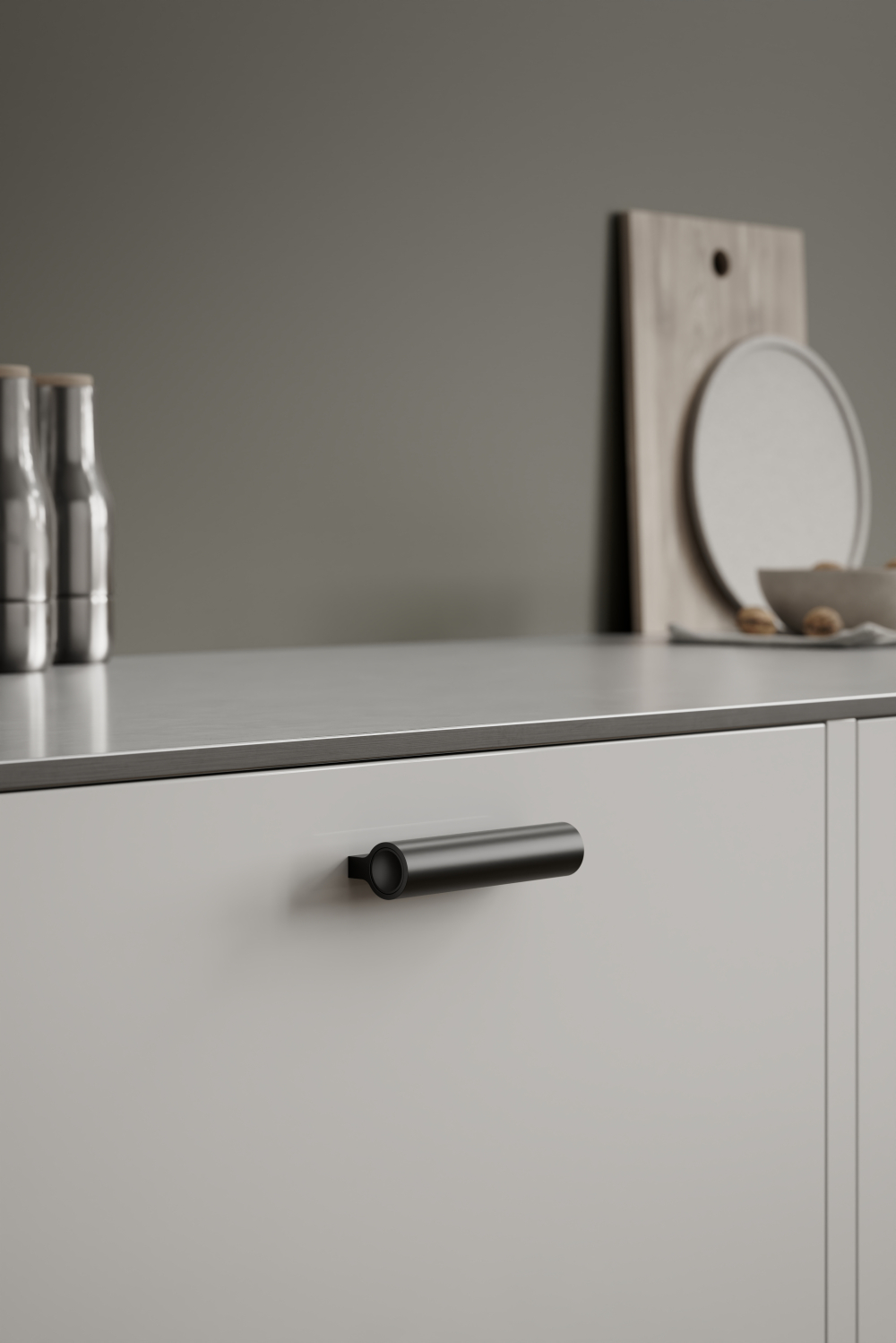 Furnipart Lucente Matt Black 1088mm