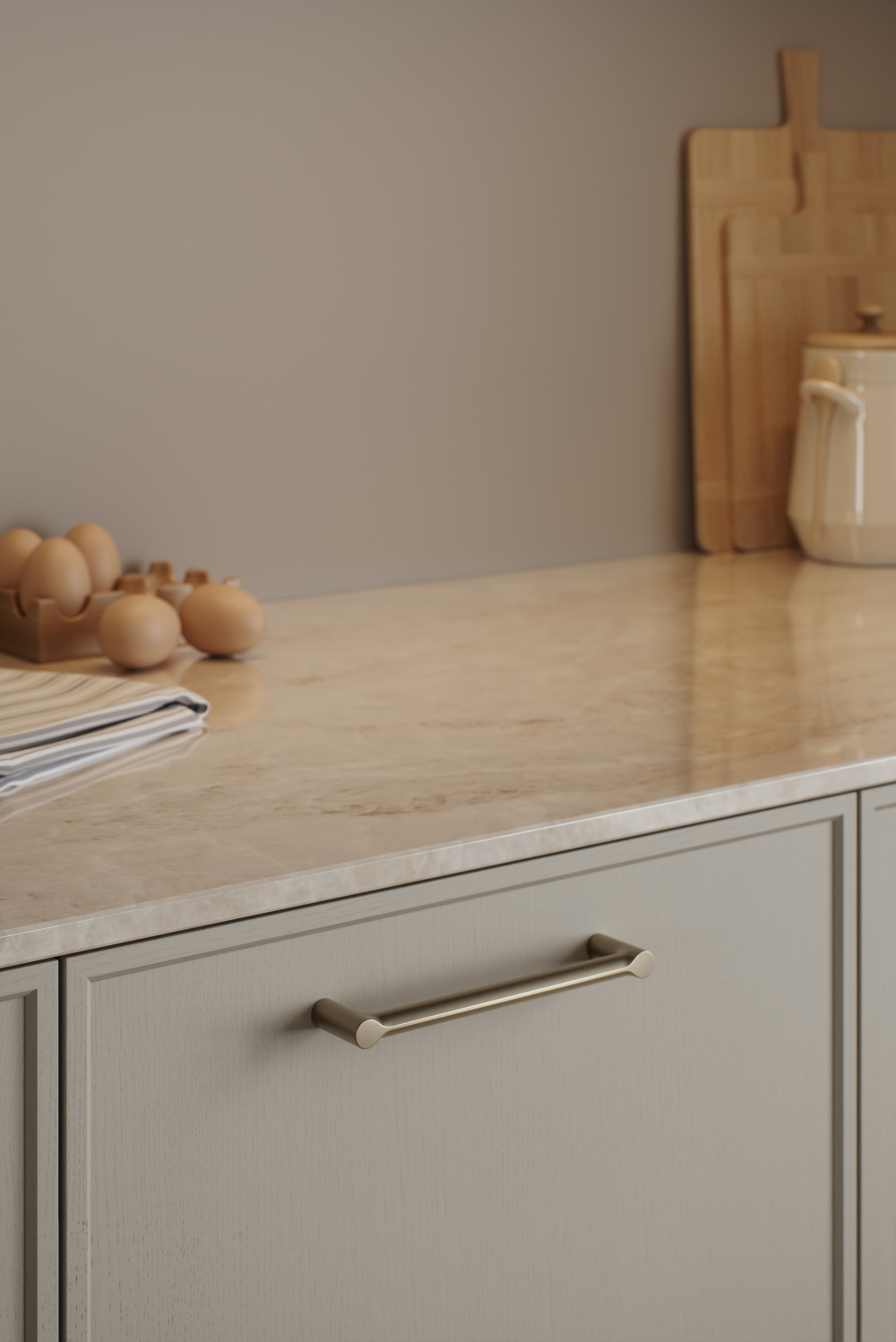 Furnipart Filo Matt Brushed Brass 160mm