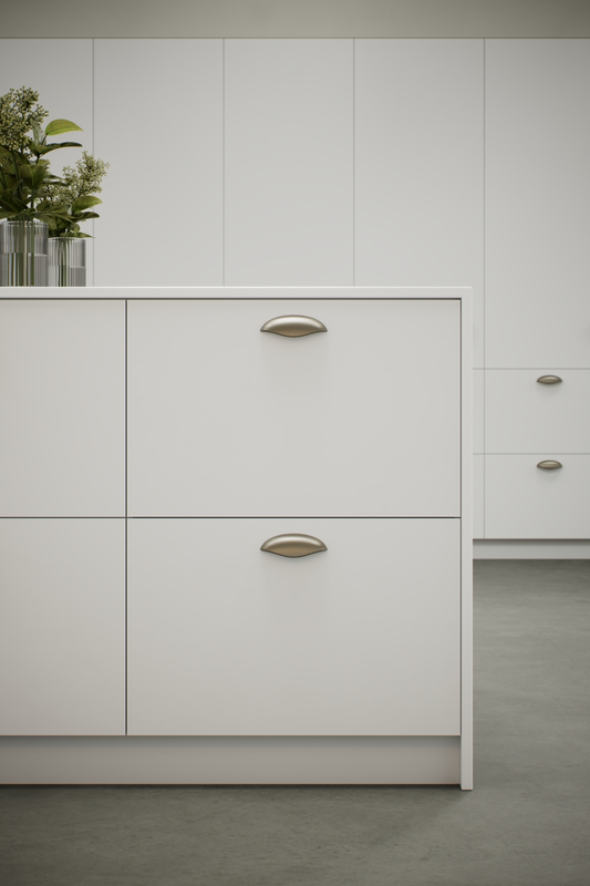 Furnipart Luna Brushed Brass 64mm