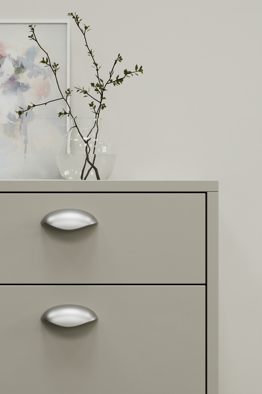Furnipart Luna INOX Look 96mm