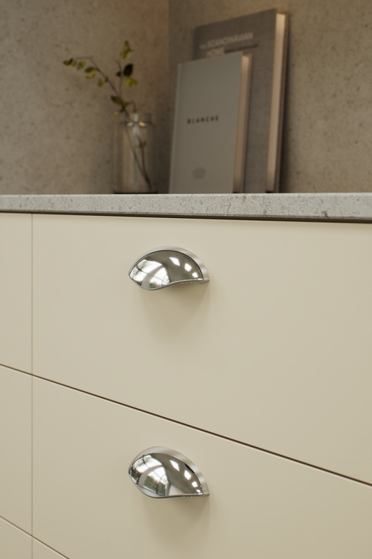 Furnipart Luna Bright Nickel 96mm