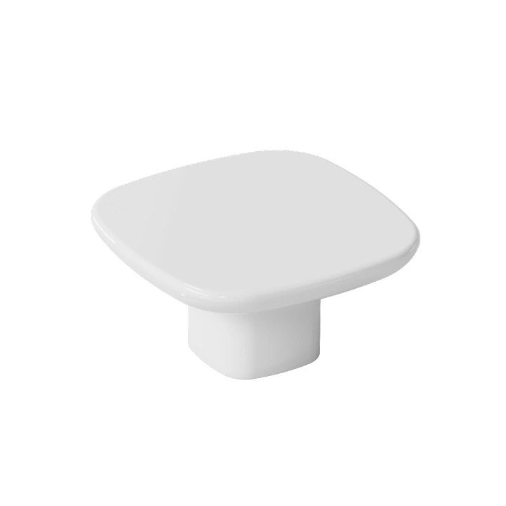 Furnipart Tabula White Ceramic Knob 40mm