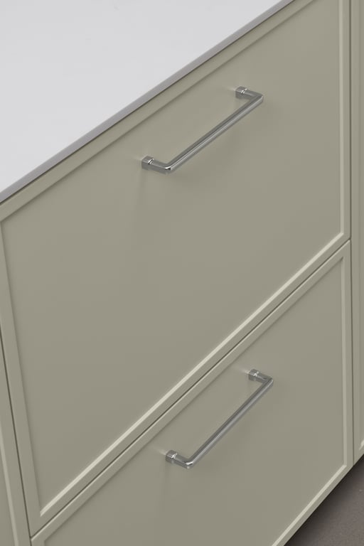 Furnipart Equester Bright Nickel 160mm