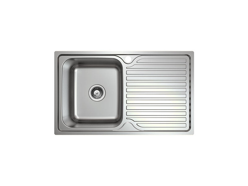 PLATINUM 800 L.H SINGLE BOWL 1TH