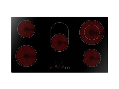 Platinum AUPL-CT90 900mm 5 zone ceramic cooktop product view