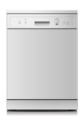 Platinum AUPL-DW14AX 600mm 14 place stainless steel dishwasher product view