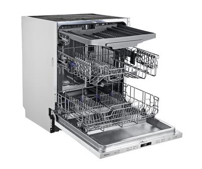 Platinum AUPL-DW14BI integrated dishwasher interior racks and cutlery drawer