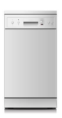 Platinum AUPL-DW9BX 450mm 9 place stainless steel dishwasher product view